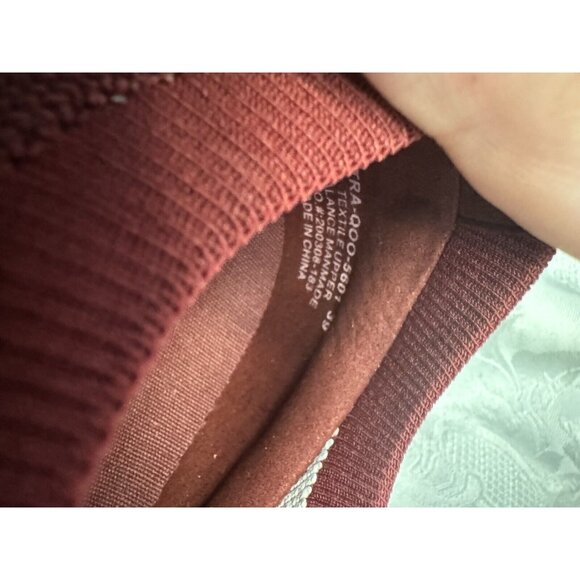 Traq By Alegria Qool Vino Multi Comfort Shoe Sneaker Size 39 / US 9 Red - Picture 10 of 10